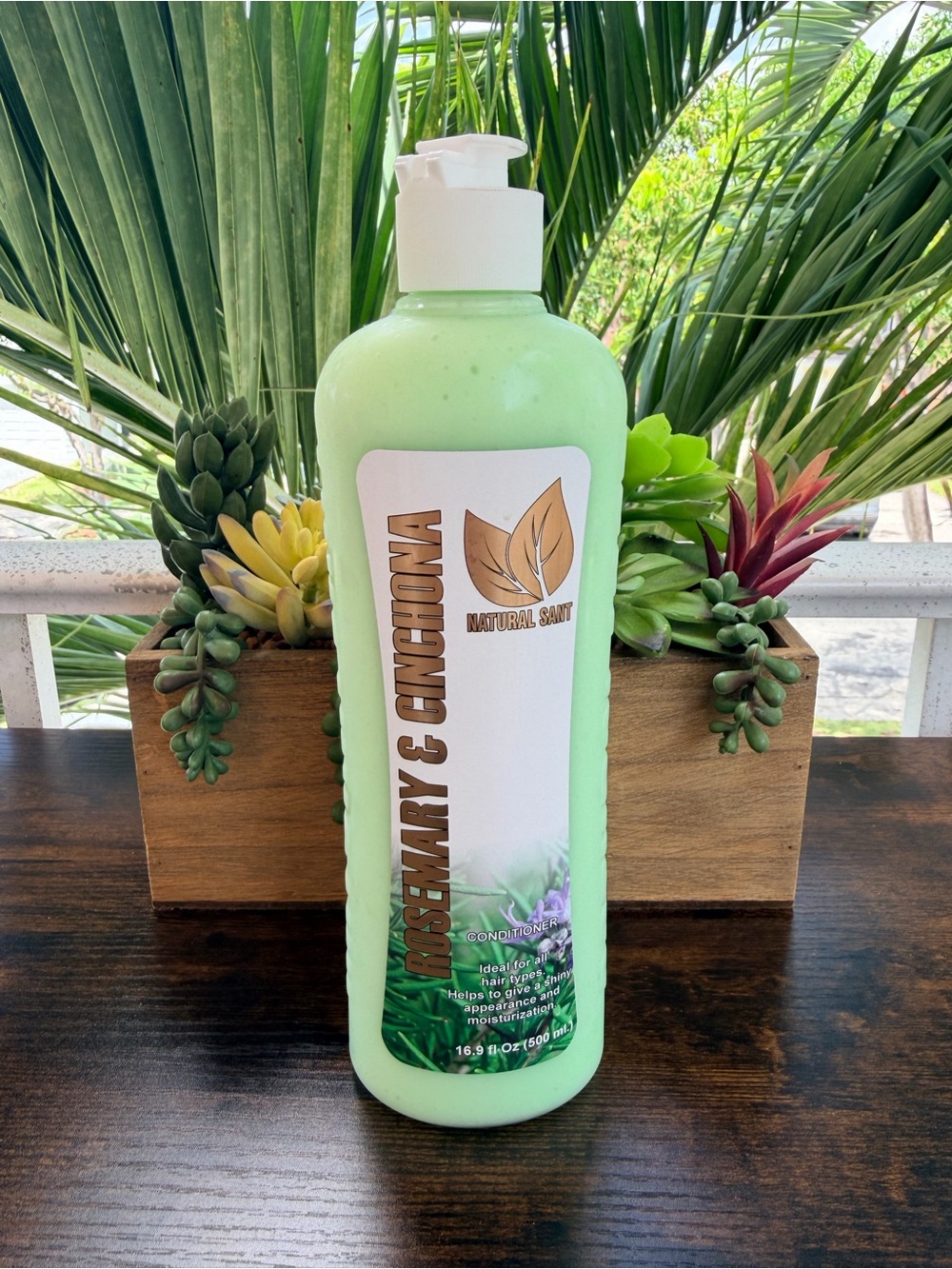 NaturalSant Rosemary & Cinchona Conditioner with Aloe & Keratin – 500 ml